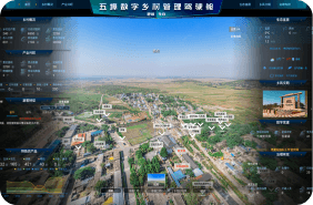 肥城市孙伯镇五埠村景区大屏